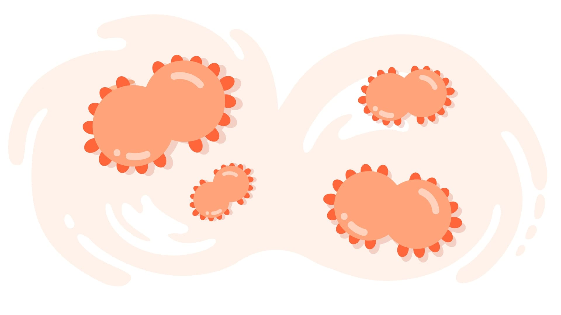 An illustration of Gonorrhea